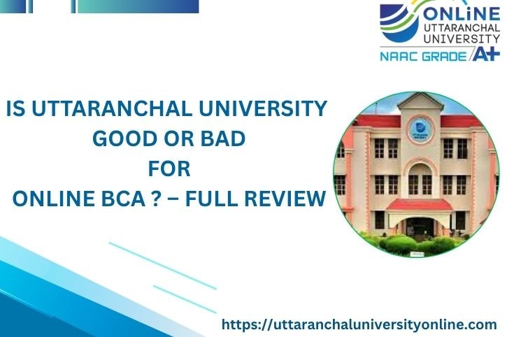 Uttaranchal University Online BCA 
